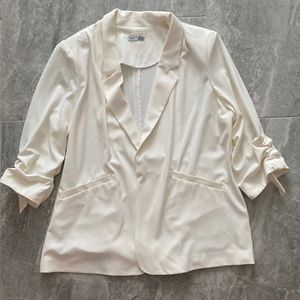 Dec White Ivory Blazer XL
